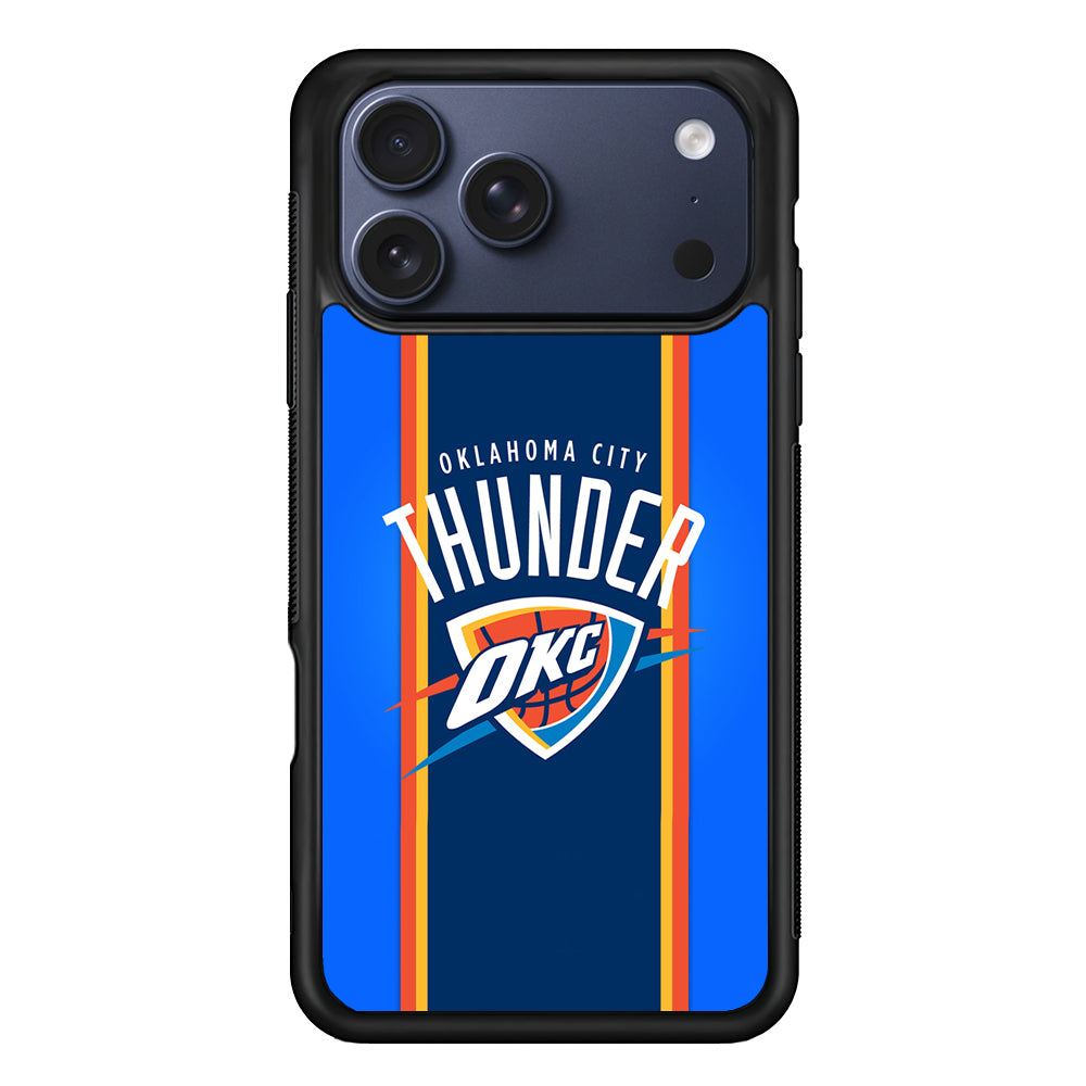 Oklahoma City Thunder Logo iPhone 17 Pro Max Case | Slim Protective Cover for iPhone 17 Pro Max