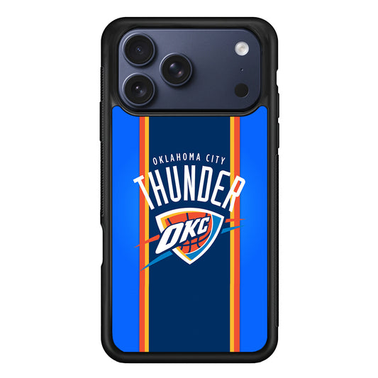 Oklahoma City Thunder Logo iPhone 17 Pro Max Case | Slim Protective Cover for iPhone 17 Pro Max