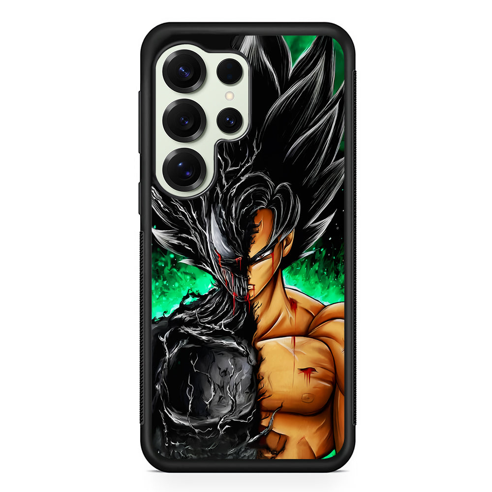 Venom X Goku Fusion Samsung Galaxy S25 Ultra Case | Durable Rubber Case for Samsung Galaxy S25 Ultra