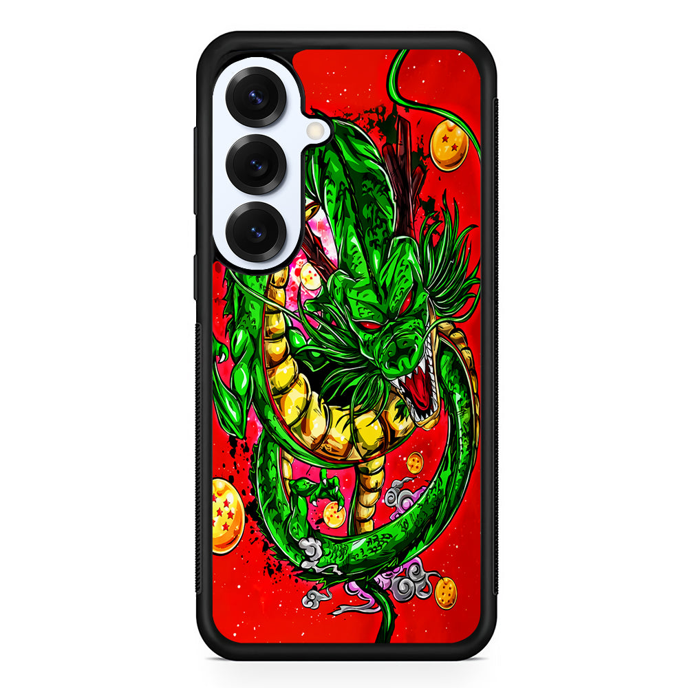 Shenron Dragon Ball Z Red Samsung Galaxy S25 Plus Case | Slim Rubber Cover for Samsung Galaxy S25 Plus