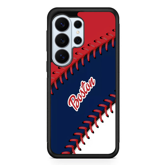 Boston Red Sox Ball Samsung Galaxy S26 Ultra Case | Protective Phone Cover