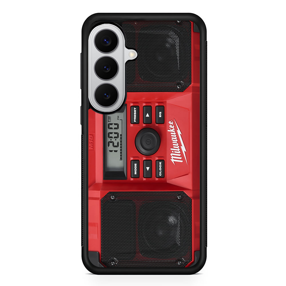 Milwaukee Tool Radio Samsung Galaxy S26 Case | Slim Rubber Case for Samsung Galaxy S26