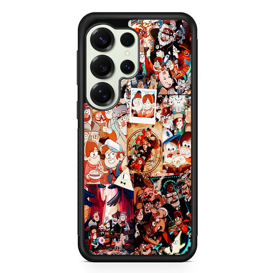 Gravity Falls Aesthetic Collage Samsung Galaxy S25 Ultra Case | Durable Rubber Case for Samsung Galaxy S25 Ultra