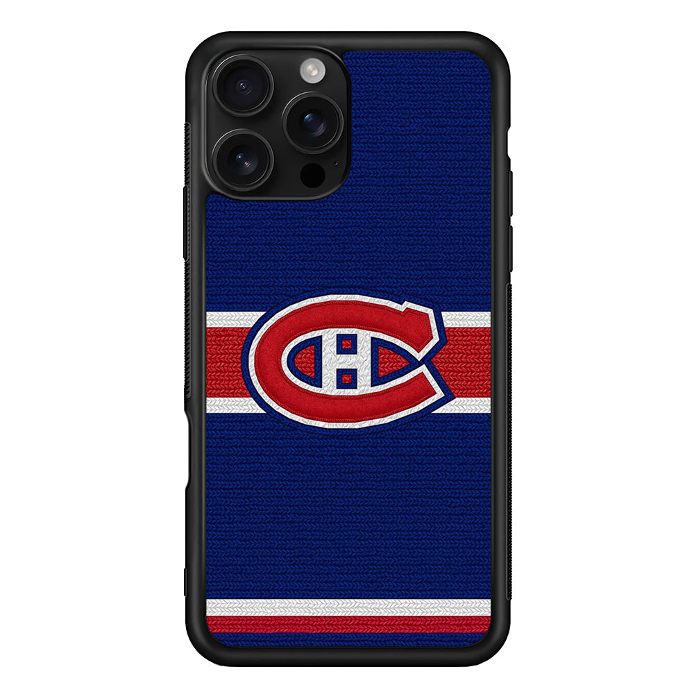 Montreal Canadiens Logo iPhone 16 Pro Case | Durable Protective Case for iPhone 16 Pro