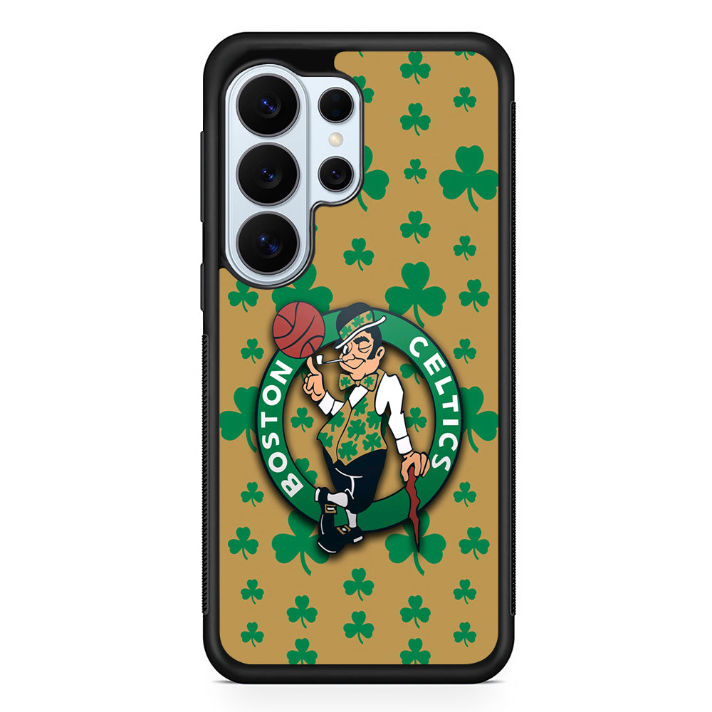 Boston Celtics Logo Samsung Galaxy S26 Ultra Case | Protective Phone Cover