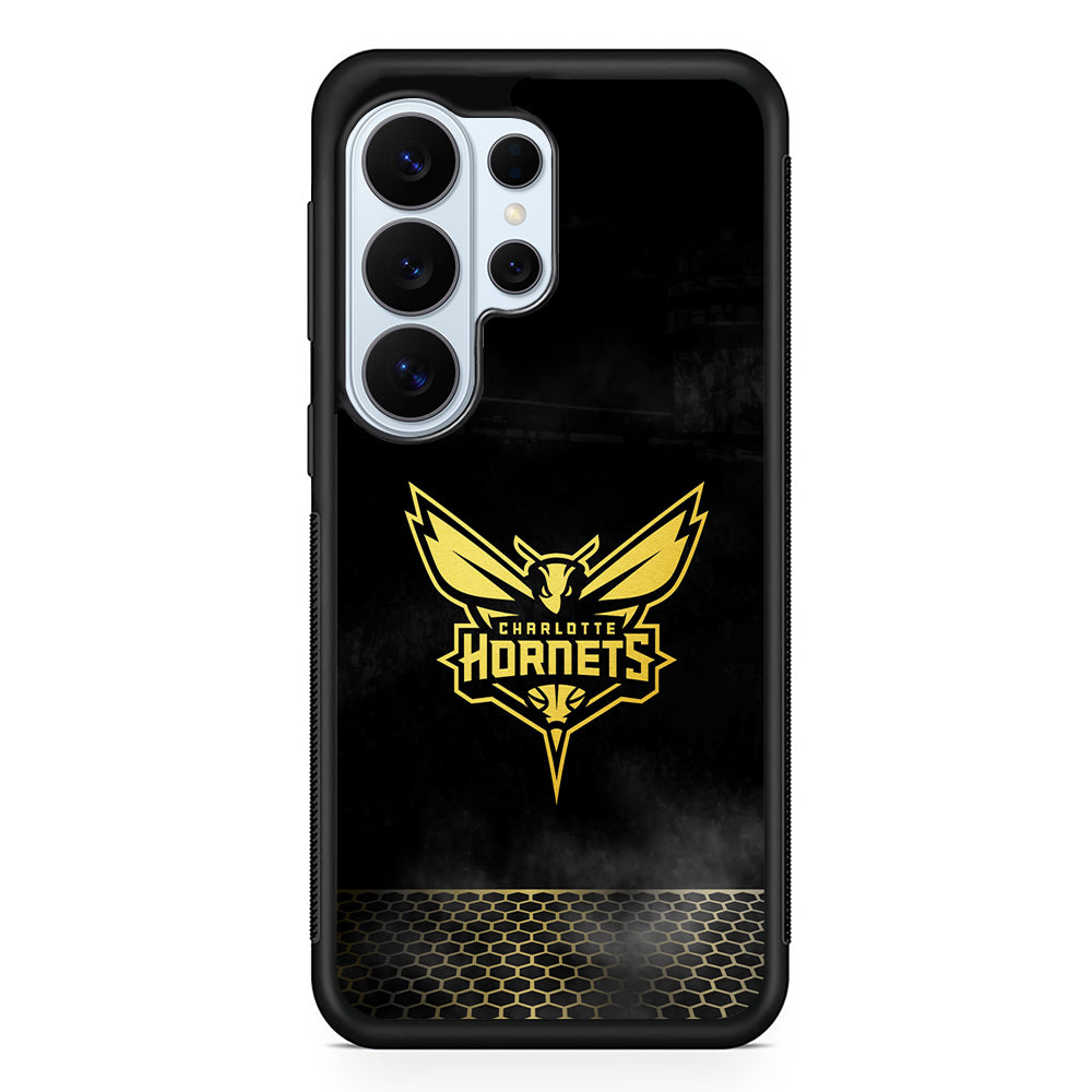Charlotte Hornets Gold Samsung Galaxy S26 Ultra Case | Protective Phone Cover