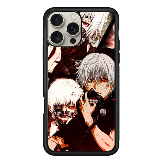Kaneki Tokyo Ghoul Aesthetic iPhone 16 Pro Max Case | Stylish Protective Case for iPhone 16 Pro Max