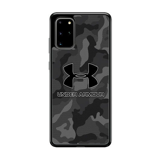 Under Armour Black Camo Samsung Galaxy S20 Plus Case | Slim Rubber Case for Samsung Galaxy S20 Plus