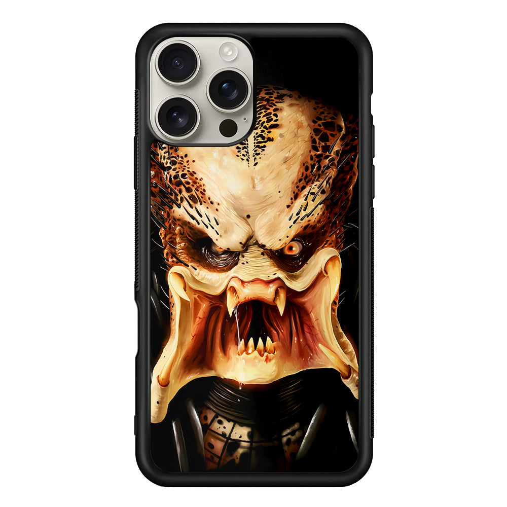 Predator Alien Face iPhone 16 Pro Max Case | Stylish Protective Case for iPhone 16 Pro Max