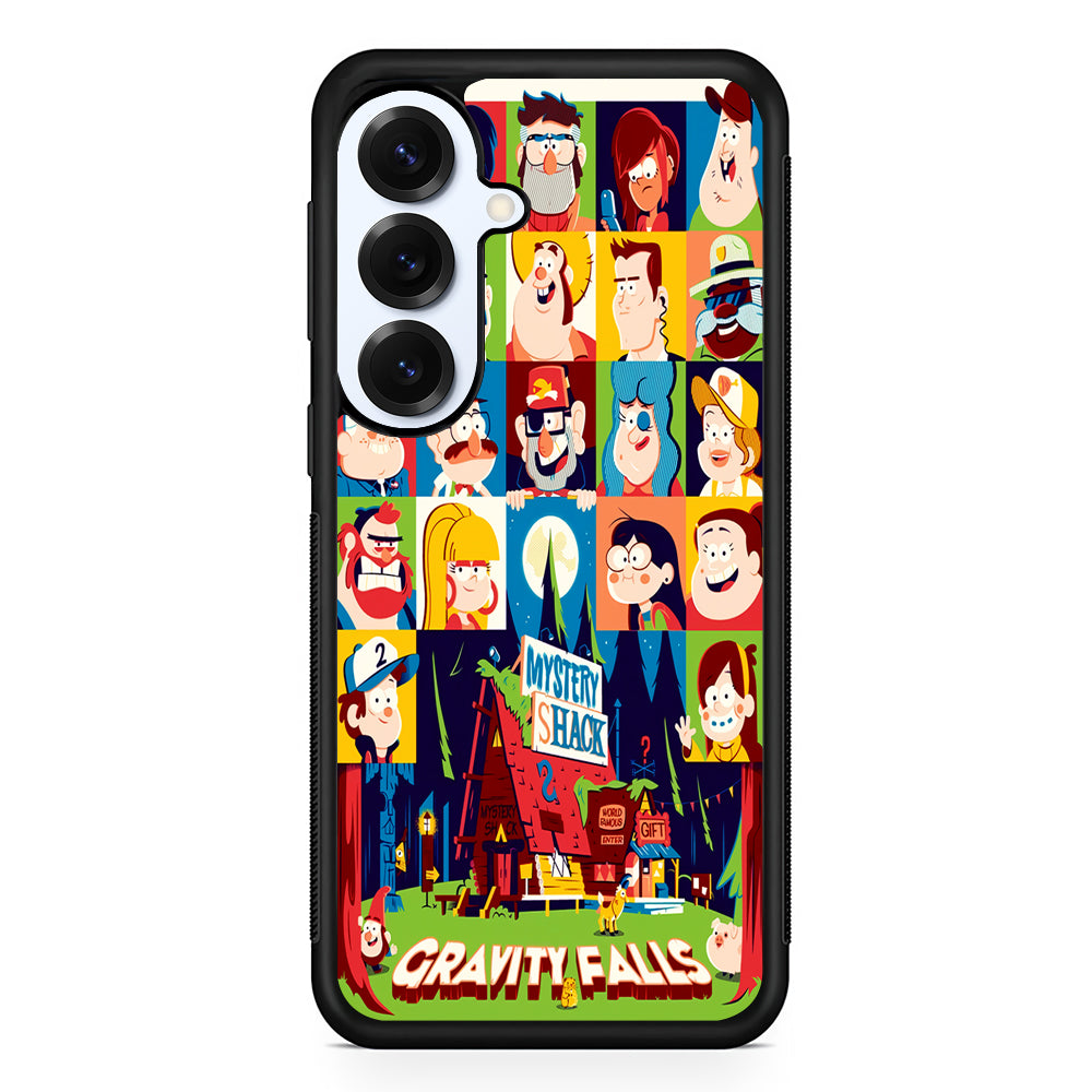 The Mystery Shack Gravity Falls Samsung Galaxy S25 Plus Case | Slim Rubber Cover for Samsung Galaxy S25 Plus