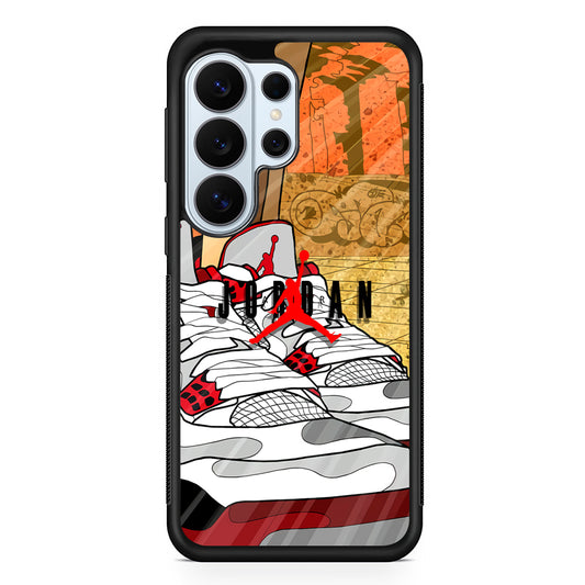 Air Jordan The Cartoon Shoes Samsung Galaxy S26 Ultra Case | Protective Phone Cover