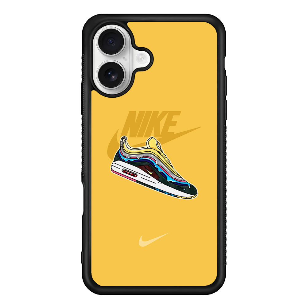 Nike Air Max Spirit Painting iPhone 16 Plus Case – Slim Fit Protective Phone Case