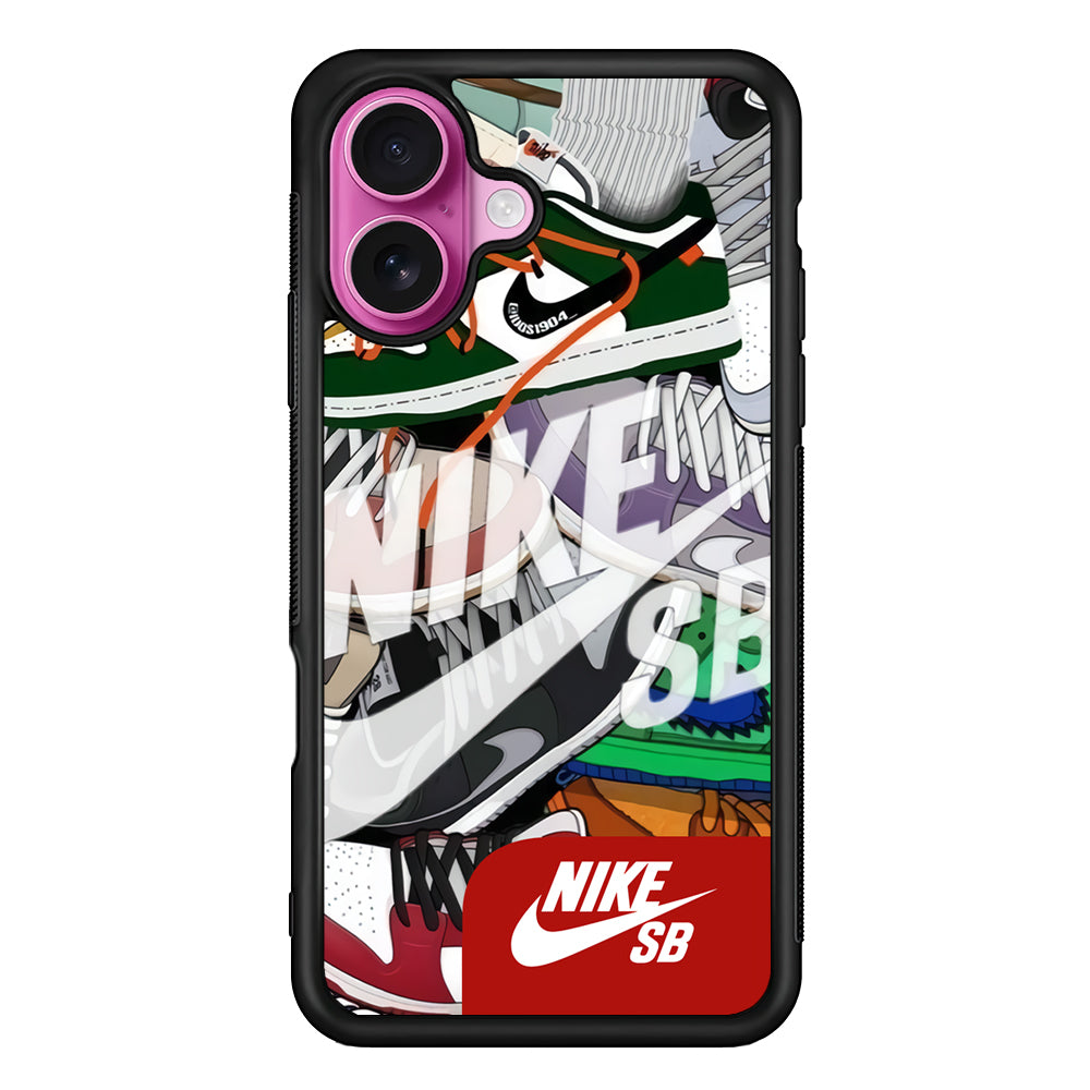 Nike SB The Red Corner iPhone 17 Case - Slim Rubber Case for iPhone 17