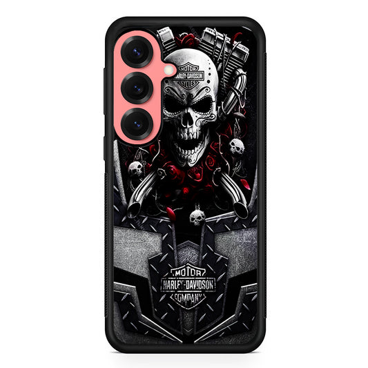 Harley Davidson Skull Art Samsung Galaxy S25 Case | Slim Protective Cover for Samsung Galaxy S25