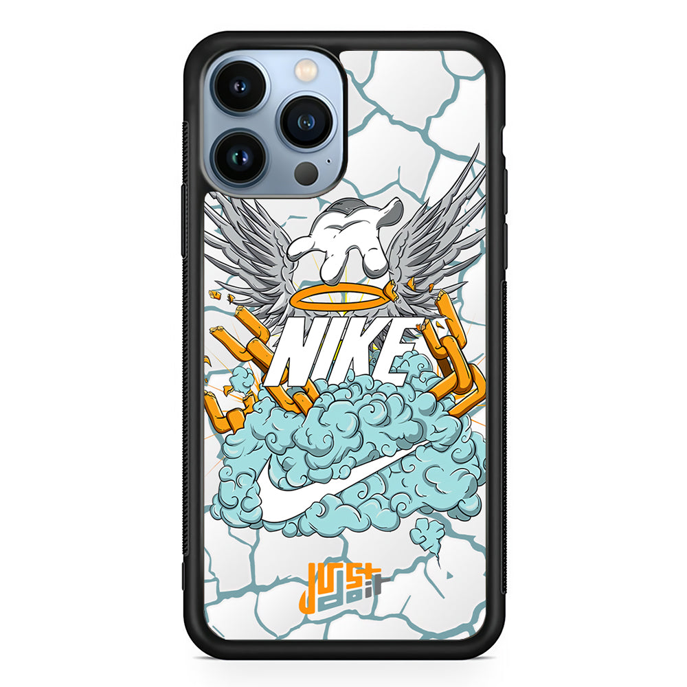 Nike Flying To The Paradise 2D Rubber Phone Case | Slim Protective Phone Case
