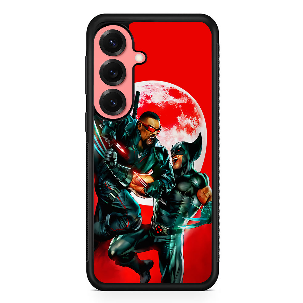 Blade Vampire VS Wolverine Samsung Galaxy S25 Case | Protective Case for Samsung Galaxy S25