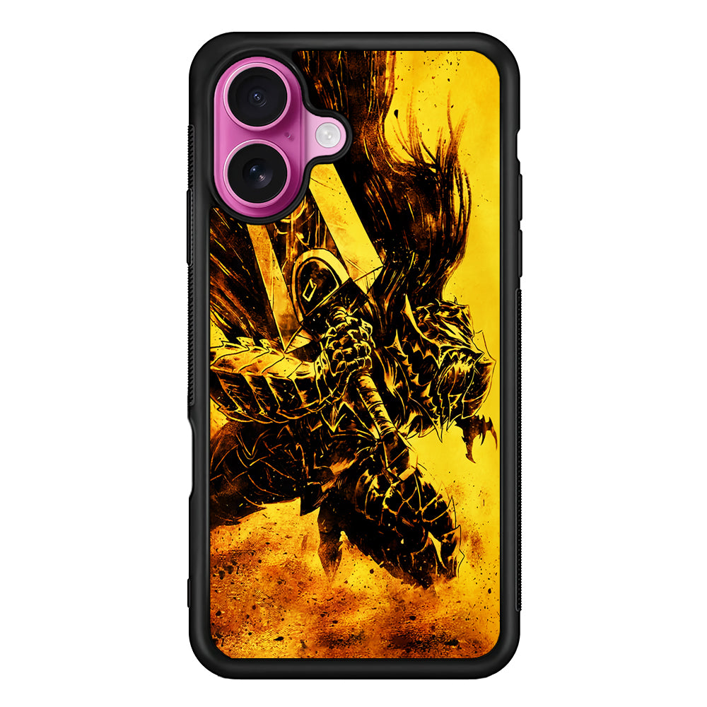 Guts Berserk Swordsman Comic iPhone 17 Case | Slim Protective Rubber Phone Cover