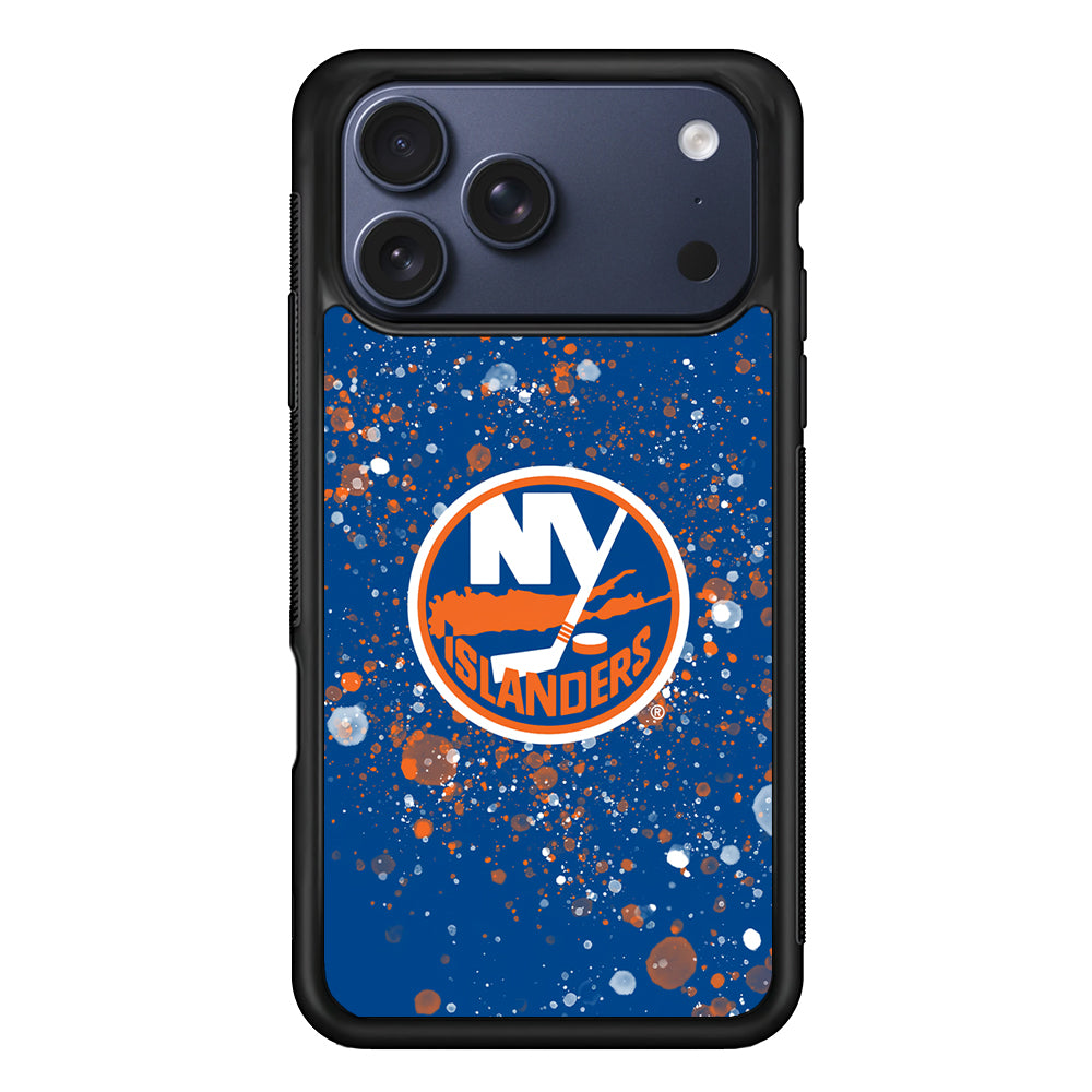 New York Islanders Art iPhone 17 Pro Max Case | Slim Protective Cover for iPhone 17 Pro Max