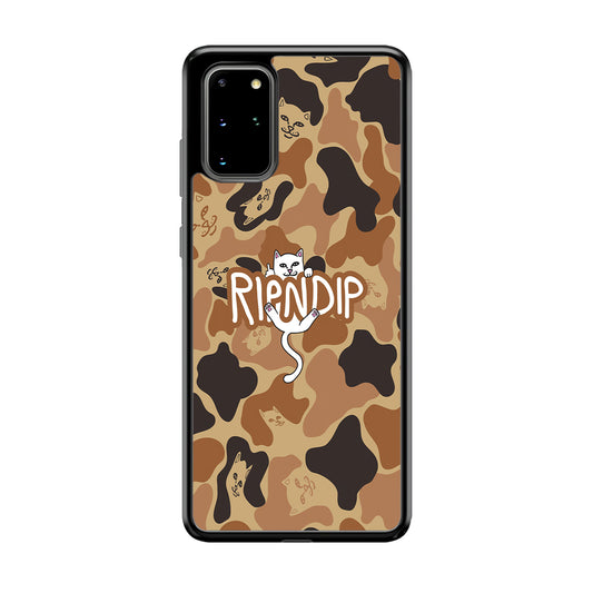 Rip N Dip Brown Camo Samsung Galaxy S20 Plus Case | Slim Rubber Case for Samsung Galaxy S20 Plus