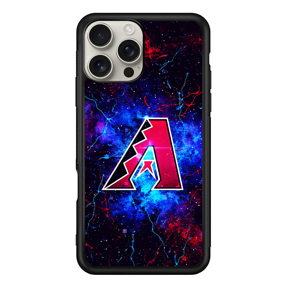 Arizona Diamondbacks Abstract iPhone 16 Pro Max Case | Stylish Protective Case for iPhone 16 Pro Max