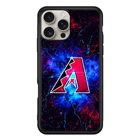 Arizona Diamondbacks Abstract iPhone 16 Pro Max Case | Stylish Protective Case for iPhone 16 Pro Max