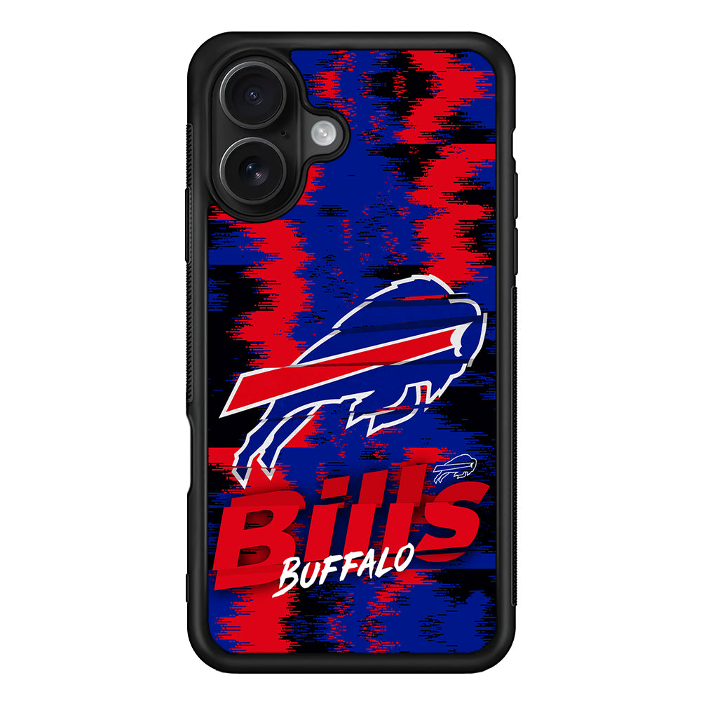 Buffalo Bills Abstract Color iPhone 16 Case - Oxvistore