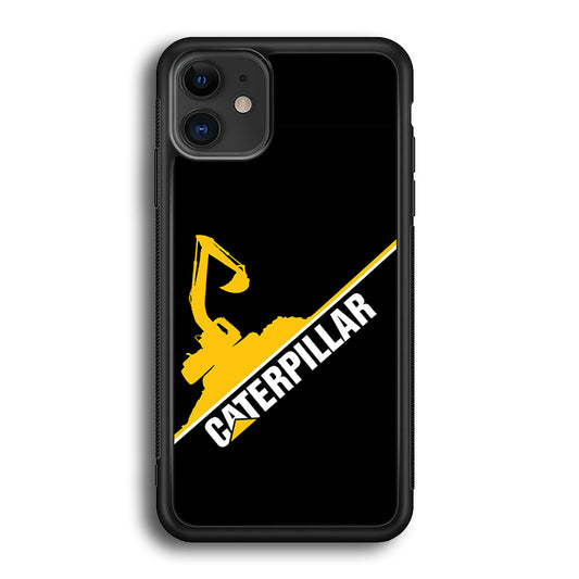 Caterpillar Built to Conquer iPhone 12 Case | Slim Rubber Case for iPhone 12