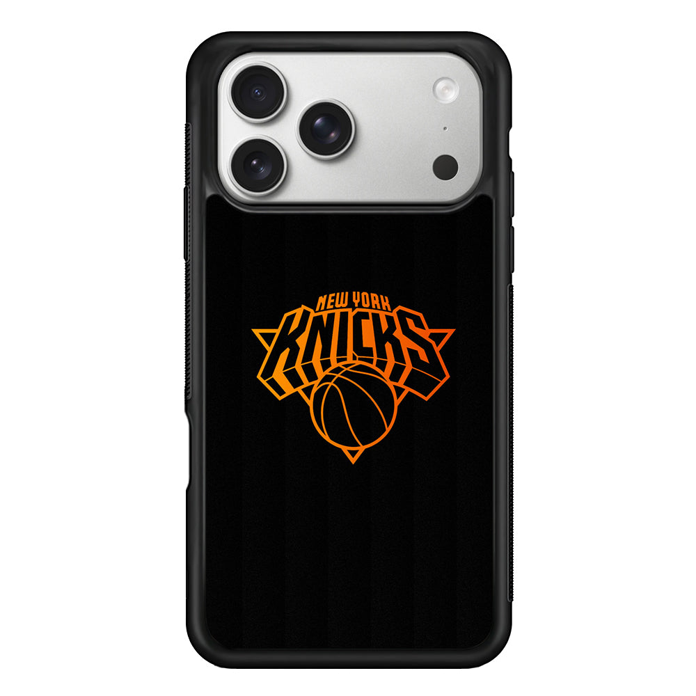 New York Knicks Logo iPhone 17 Pro Case | Slim Rubber Case for iPhone 17 Pro