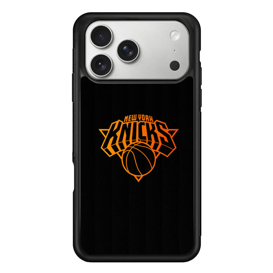 New York Knicks Logo iPhone 17 Pro Case | Slim Rubber Case for iPhone 17 Pro