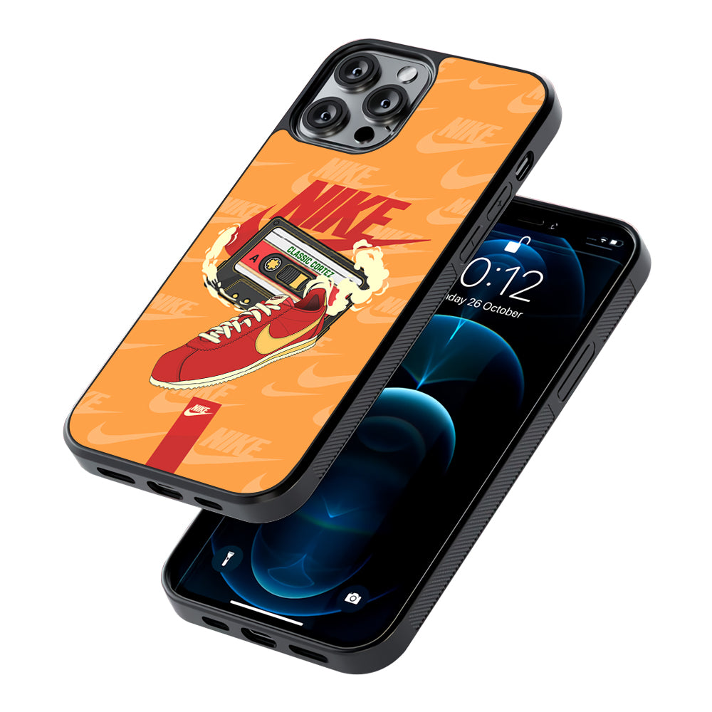 Nike Classic Stride 2D Rubber Phone Case | Slim Protective Phone Case