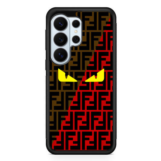 Fendi Choco Red Samsung Galaxy S26 Ultra Case | Protective Phone Cover