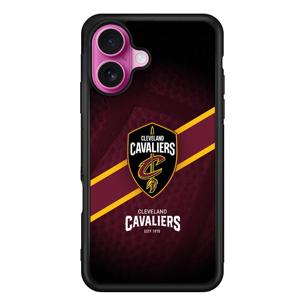 Cleveland Cavaliers Logo iPhone 17 Case | Slim Protective Rubber Phone Cover