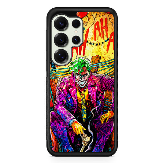 Joker Comics Colorful Samsung Galaxy S25 Ultra Case | Durable Rubber Case for Samsung Galaxy S25 Ultra