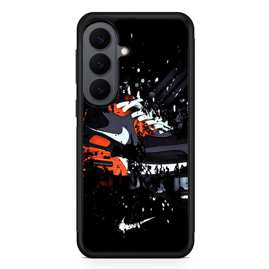 Nike Black Ink Splash Samsung Galaxy S26 Plus Case | Durable Samsung Galaxy S26 Plus Cover
