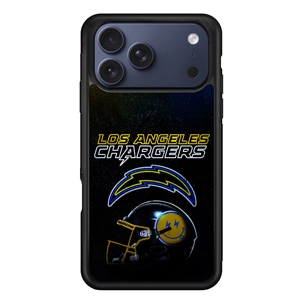 Los Angeles Chargers Helmet iPhone 17 Pro Max Case | Slim Protective Cover for iPhone 17 Pro Max