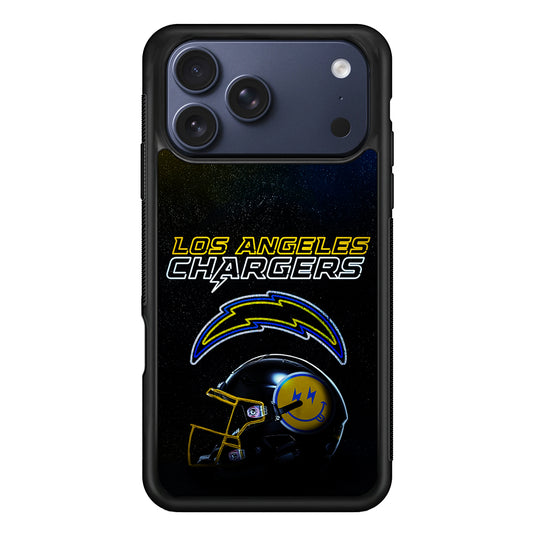 Los Angeles Chargers Helmet iPhone 17 Pro Max Case | Slim Protective Cover for iPhone 17 Pro Max