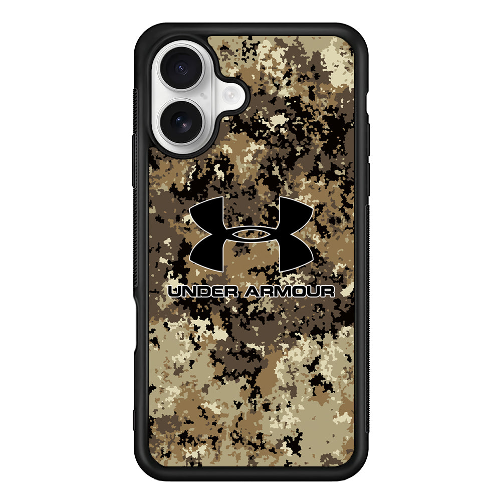 Under Armour Hunting Camouflage iPhone 16 Plus Case | Slim Rubber Case for iPhone 16 Plus