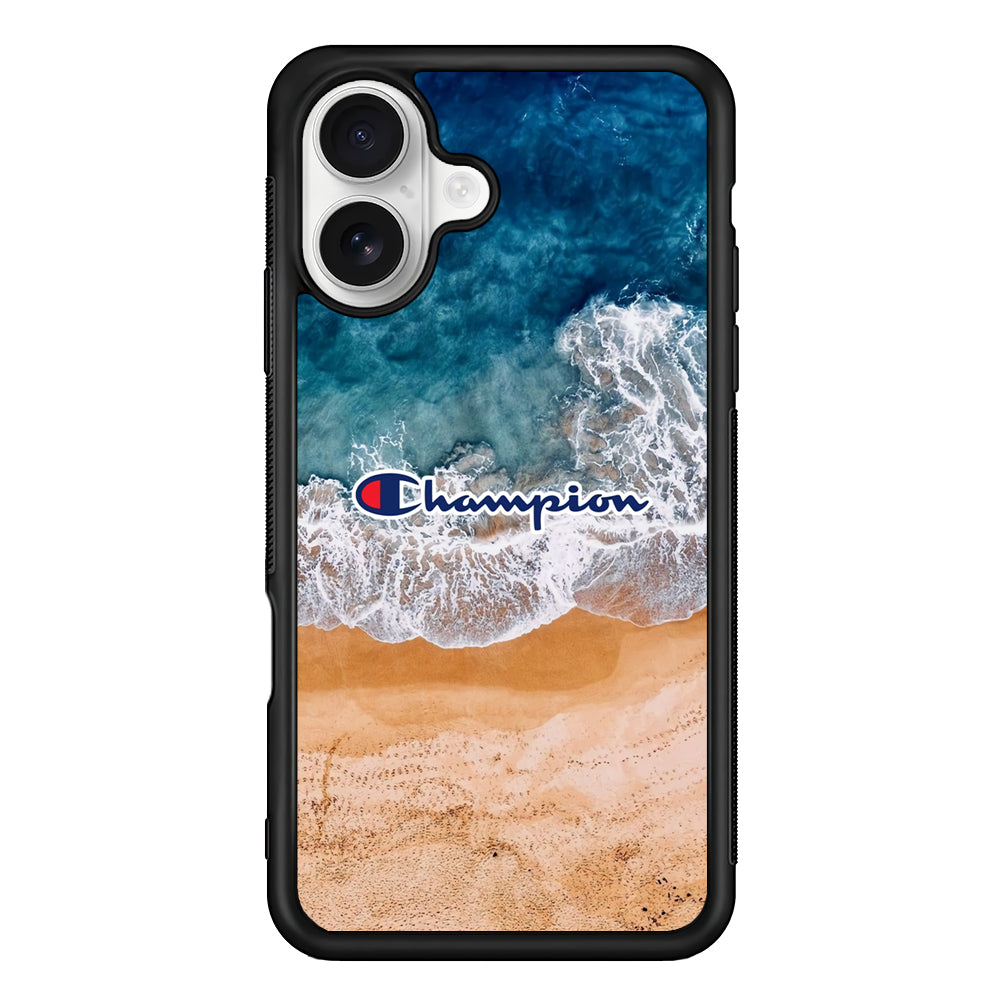Champion Beach iPhone 16 Plus Case | Slim Rubber Case for iPhone 16 Plus