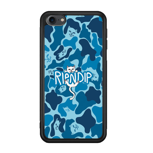 Rip N Dip Blue Camo iPod Touch 6 Case | Slim Rubber Case for iPod Touch 6