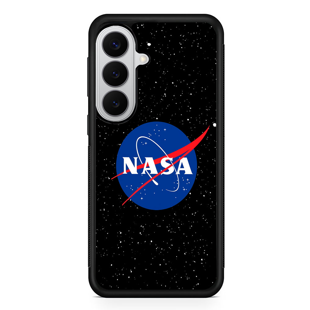 Nasa Logo Galaxy Space Samsung Galaxy S26 Case | Slim Samsung Galaxy S26 Rubber Case