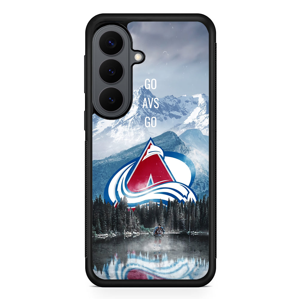 Colorado Avalanche Nature Samsung Galaxy S26 Plus Case | Slim Rubber Case for Samsung Galaxy S26 Plus