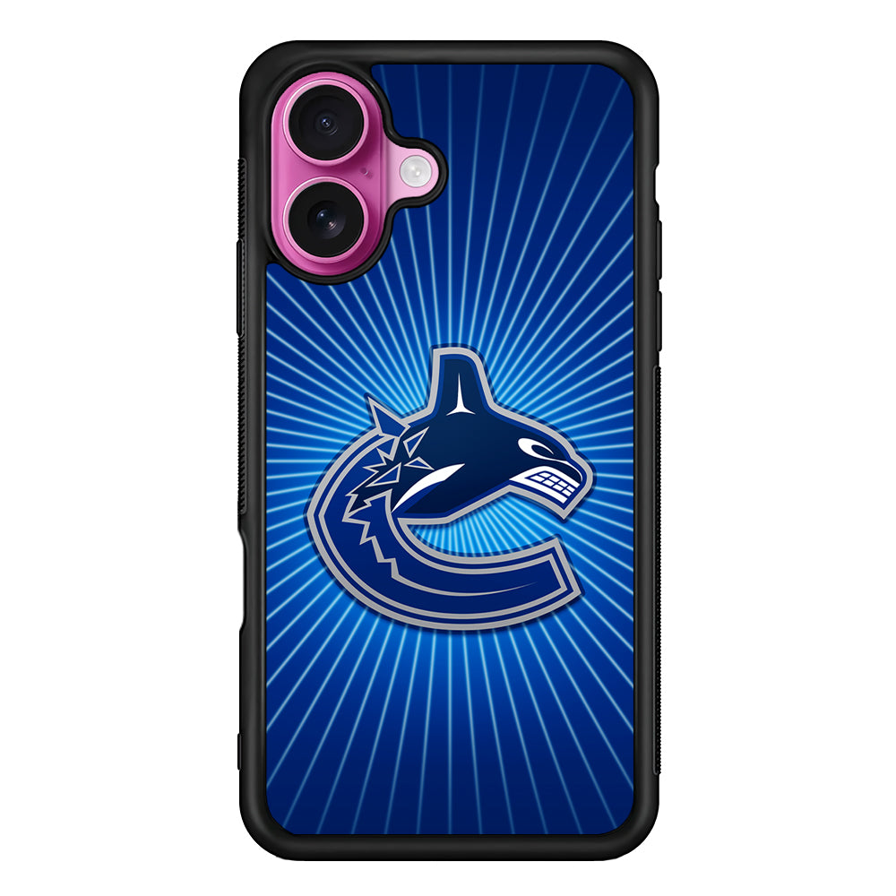 Vancouver Canucks Logo iPhone 17 Case | Slim Protective Rubber Phone Cover