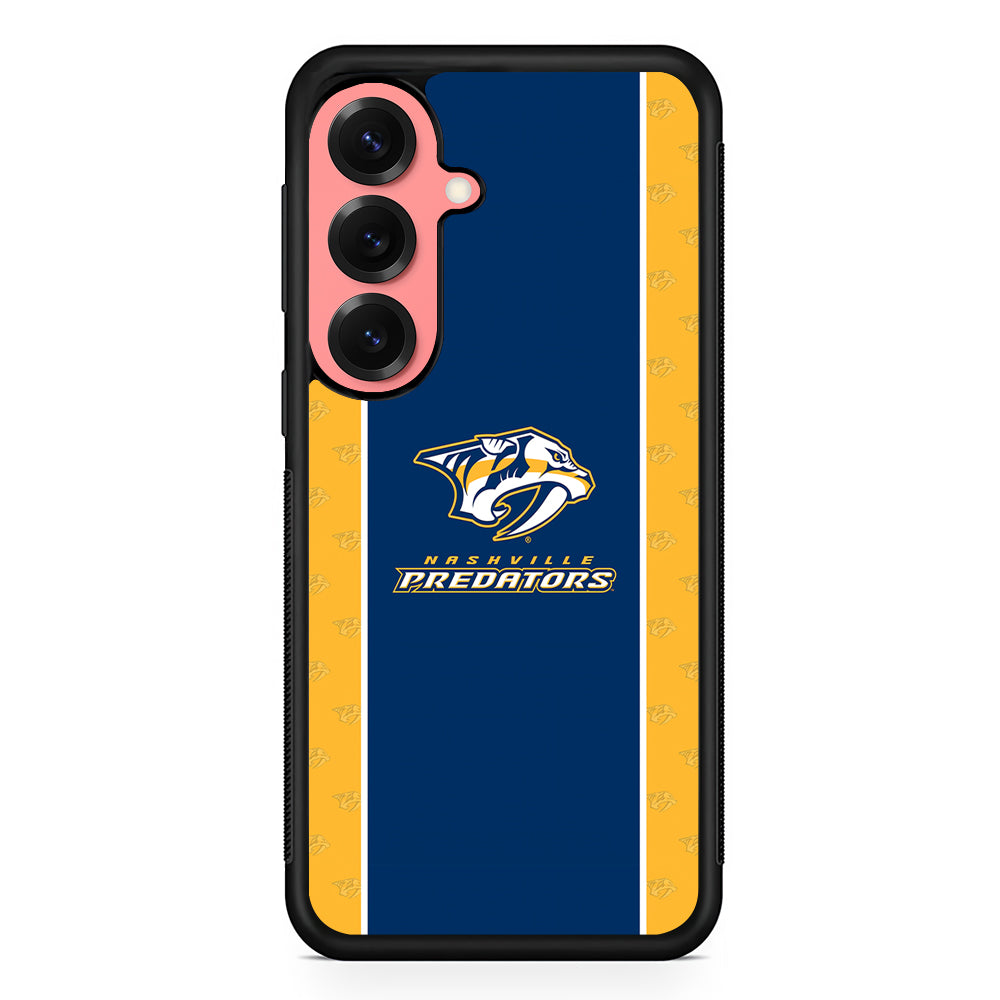 Nashville Predators Logo Samsung Galaxy S25 Case | Protective Case for Samsung Galaxy S25