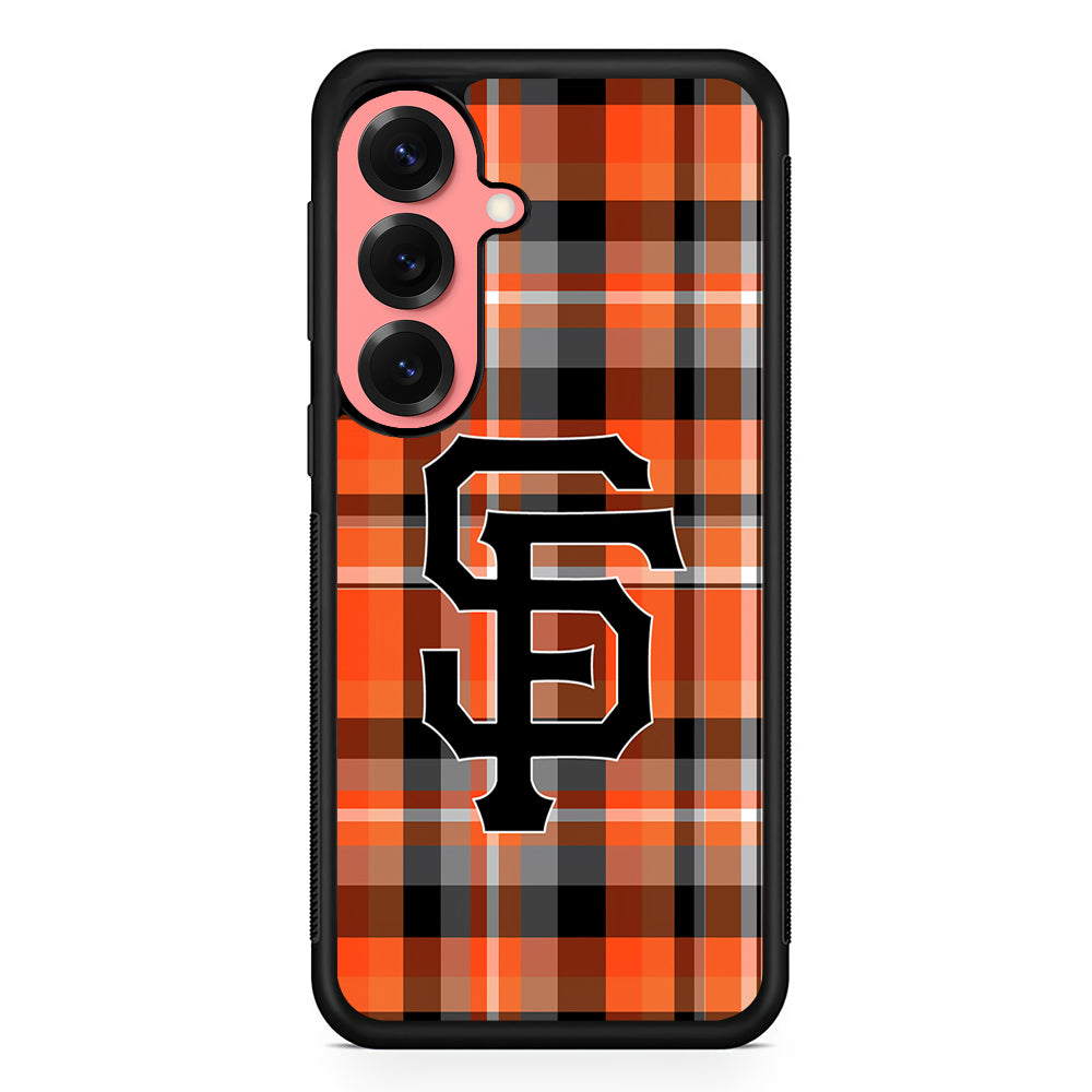San Francisco Giants Pattern Samsung Galaxy S25 Case | Protective Case for Samsung Galaxy S25