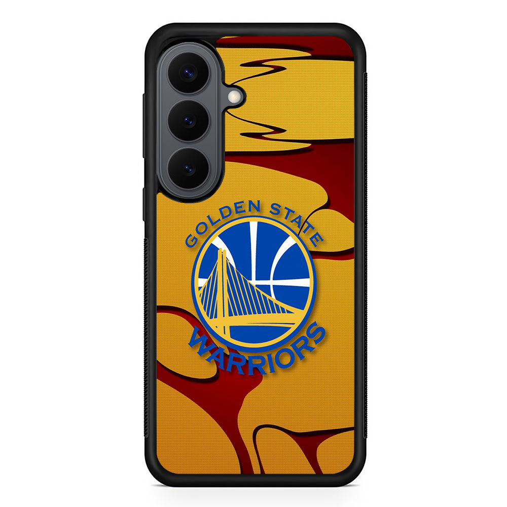 Golden State Warriors Pattern Samsung Galaxy S26 Plus Case | Slim Rubber Case for Samsung Galaxy S26 Plus
