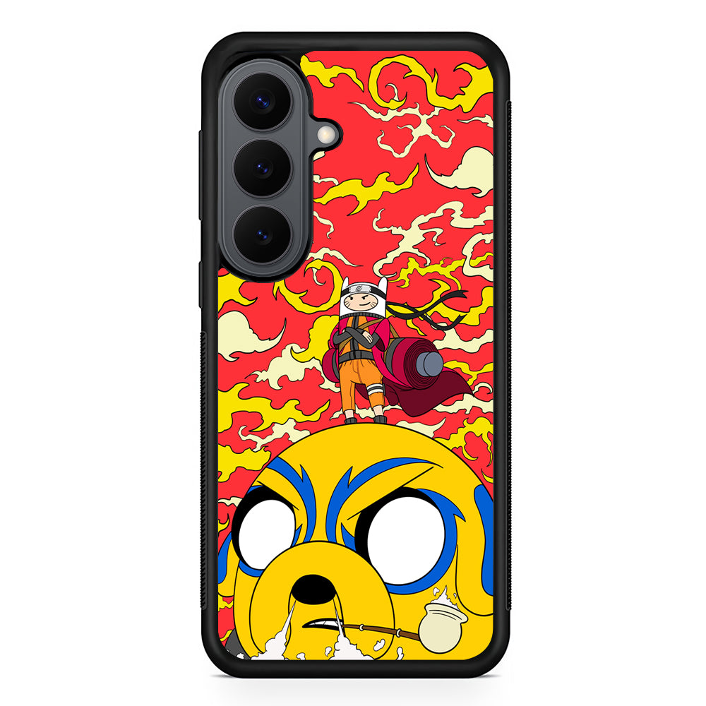 Finn Uzumaki Adventure Time Samsung Galaxy S26 Plus Case | Slim Rubber Case for Samsung Galaxy S26 Plus