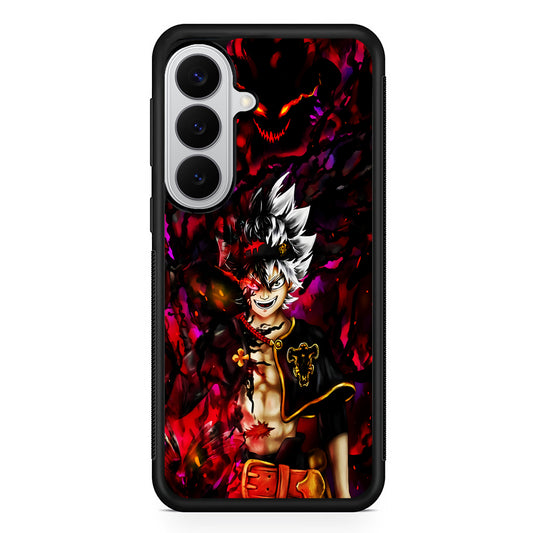 Asta Black Clover Manga Samsung Galaxy S26 Case | Protective Rubber Cover