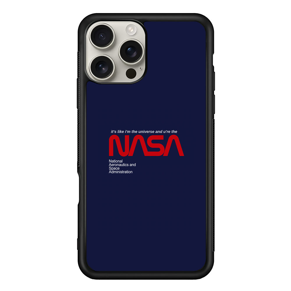 Nasa Like The Universe iPhone 16 Pro Max Case | Durable Everyday Protective Cover