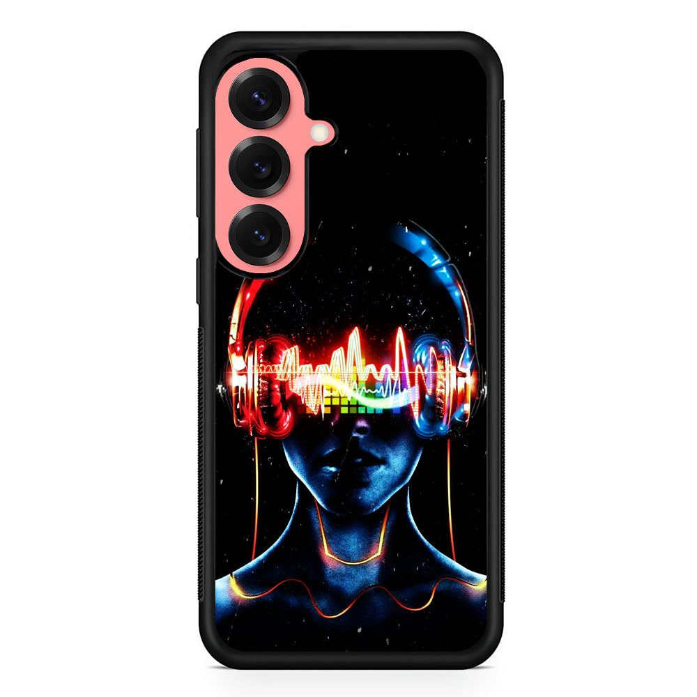 DJ Women Digital Music Art Samsung Galaxy S25 Case | Protective Case for Samsung Galaxy S25