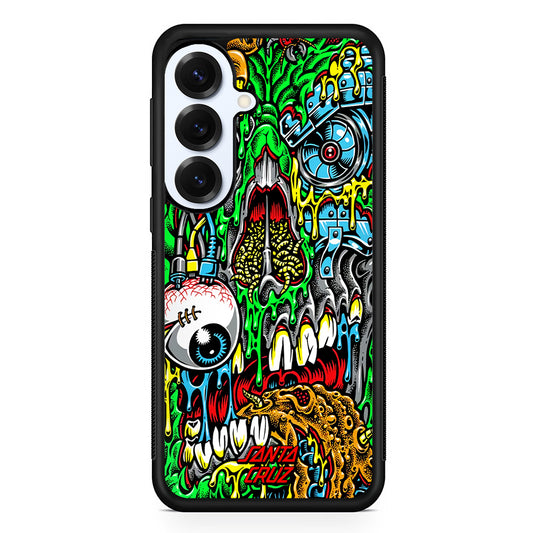 Santa Cruz Cyber Zombie Samsung Galaxy S25 Plus Case | Slim Rubber Case for Samsung Galaxy S25 Plus